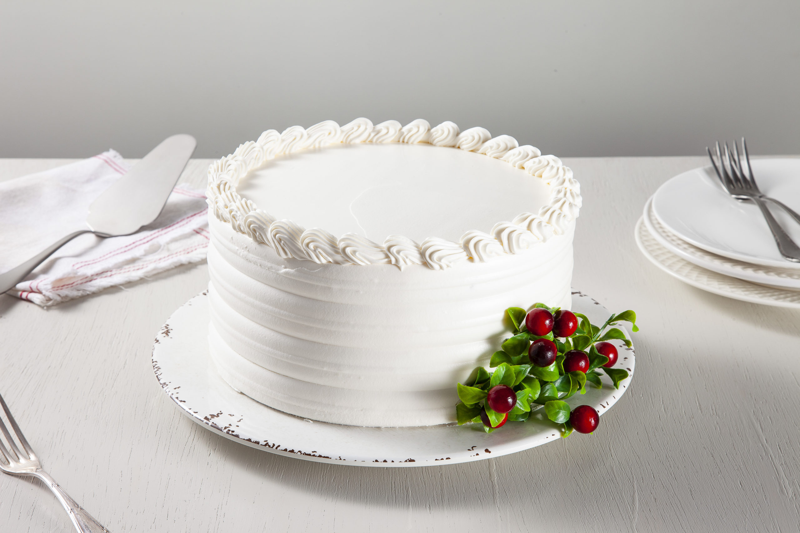 ideias de decoração de bolo branco
