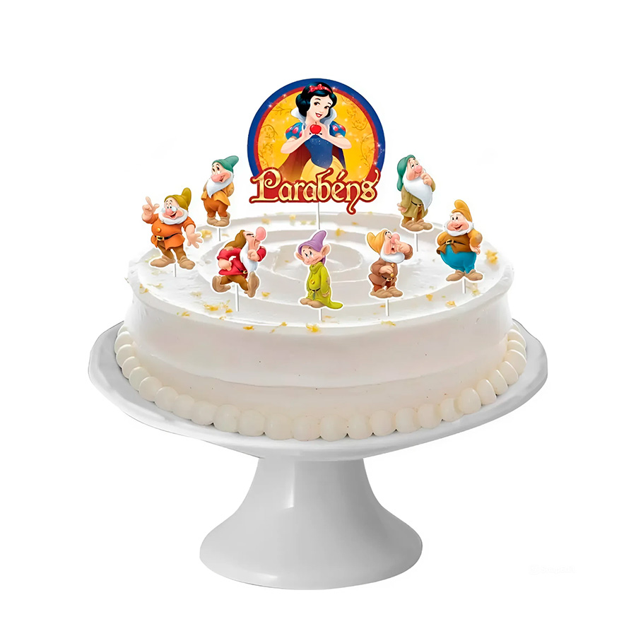receita bolo branco decoração