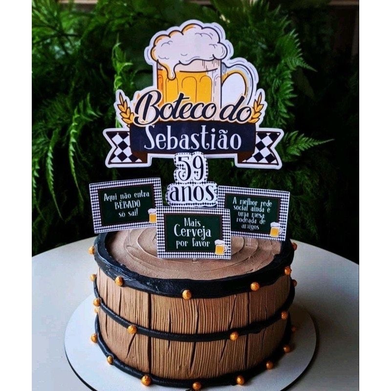 quanto custa um bolo de aniversário masculino decorado