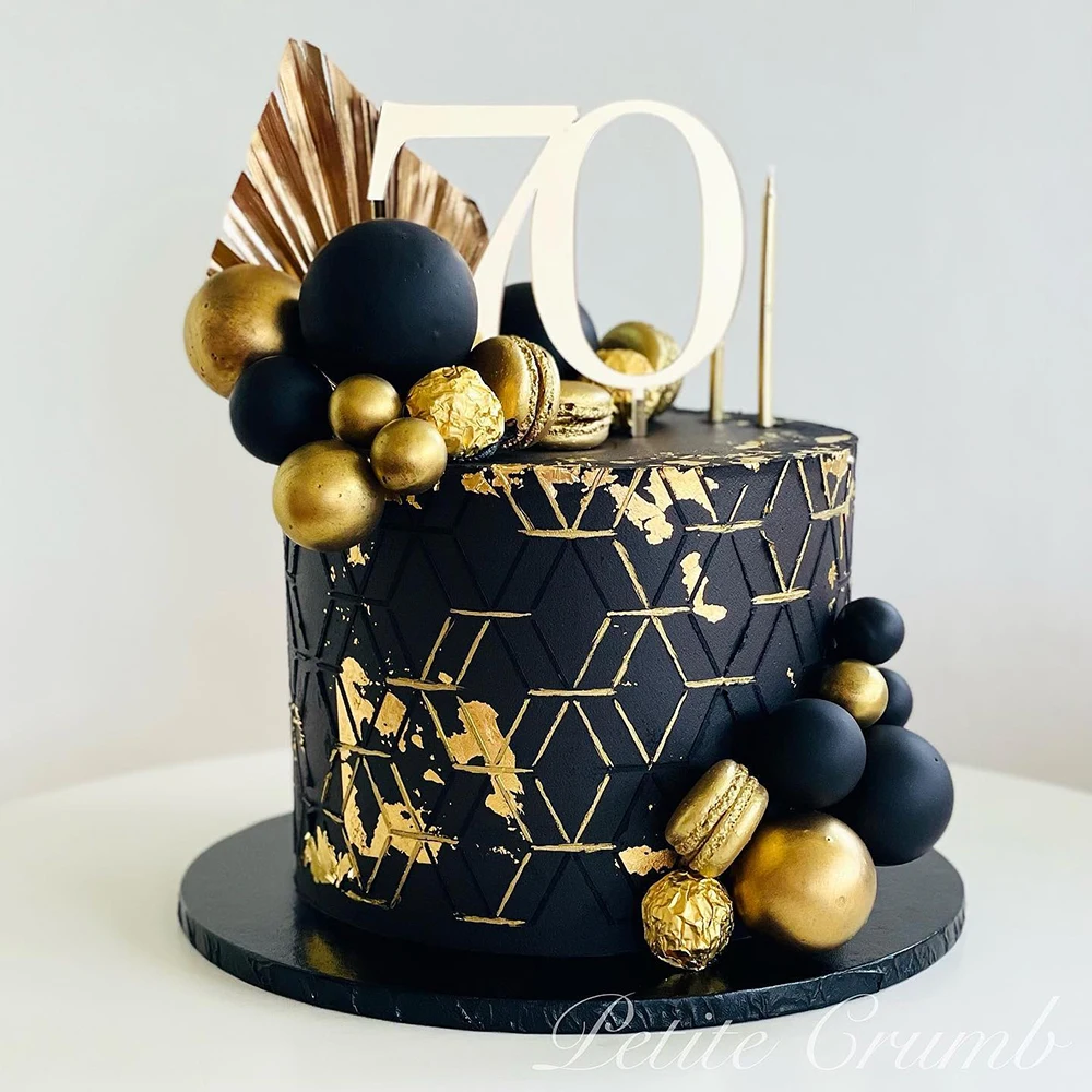 ideias de bolo de aniversário masculino simples e elegante