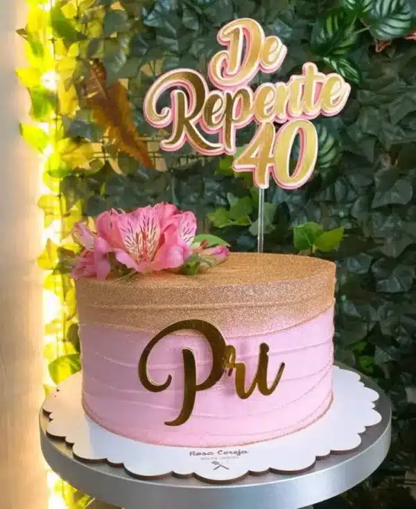 quanto custa um bolo de aniversário feminino decorado