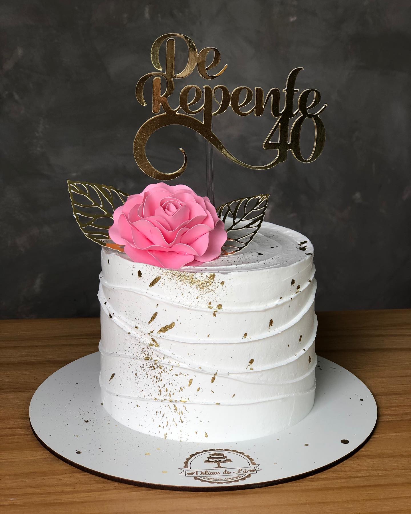como fazer bento cake para aniversário de mulher