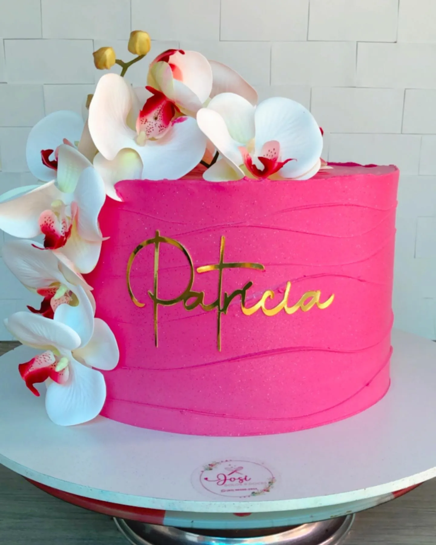 decoração de bolo de aniversário para mulher
