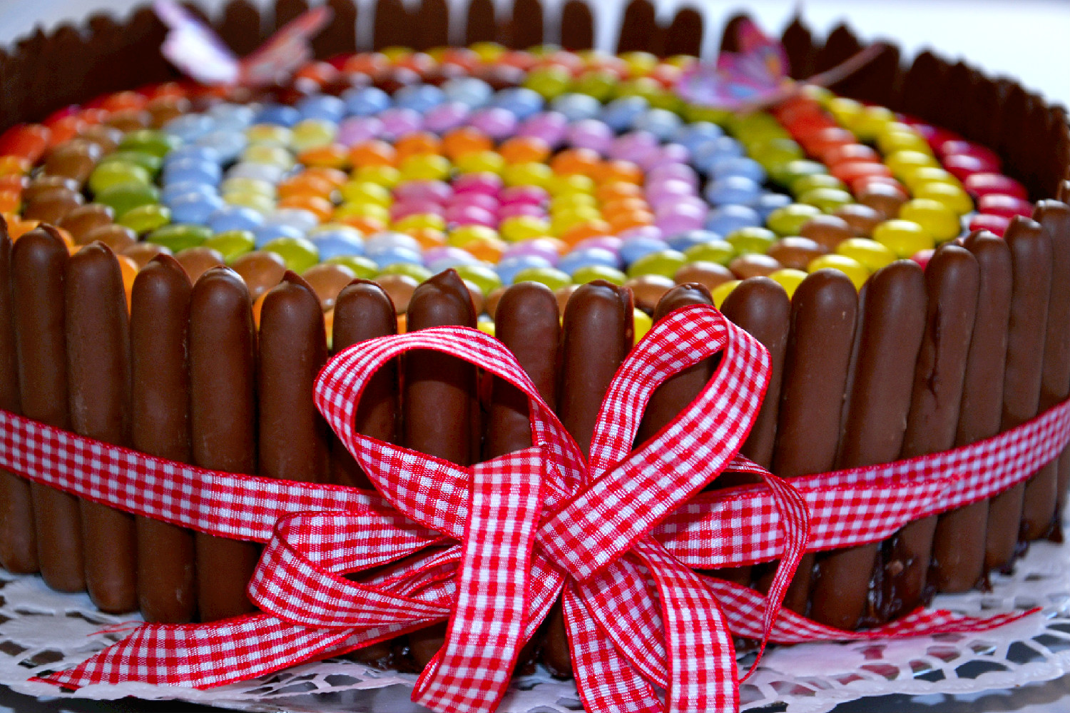 topo de bolo chocolate infantil criativo
