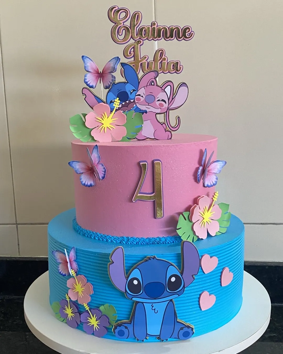 bolo stitch chantininho