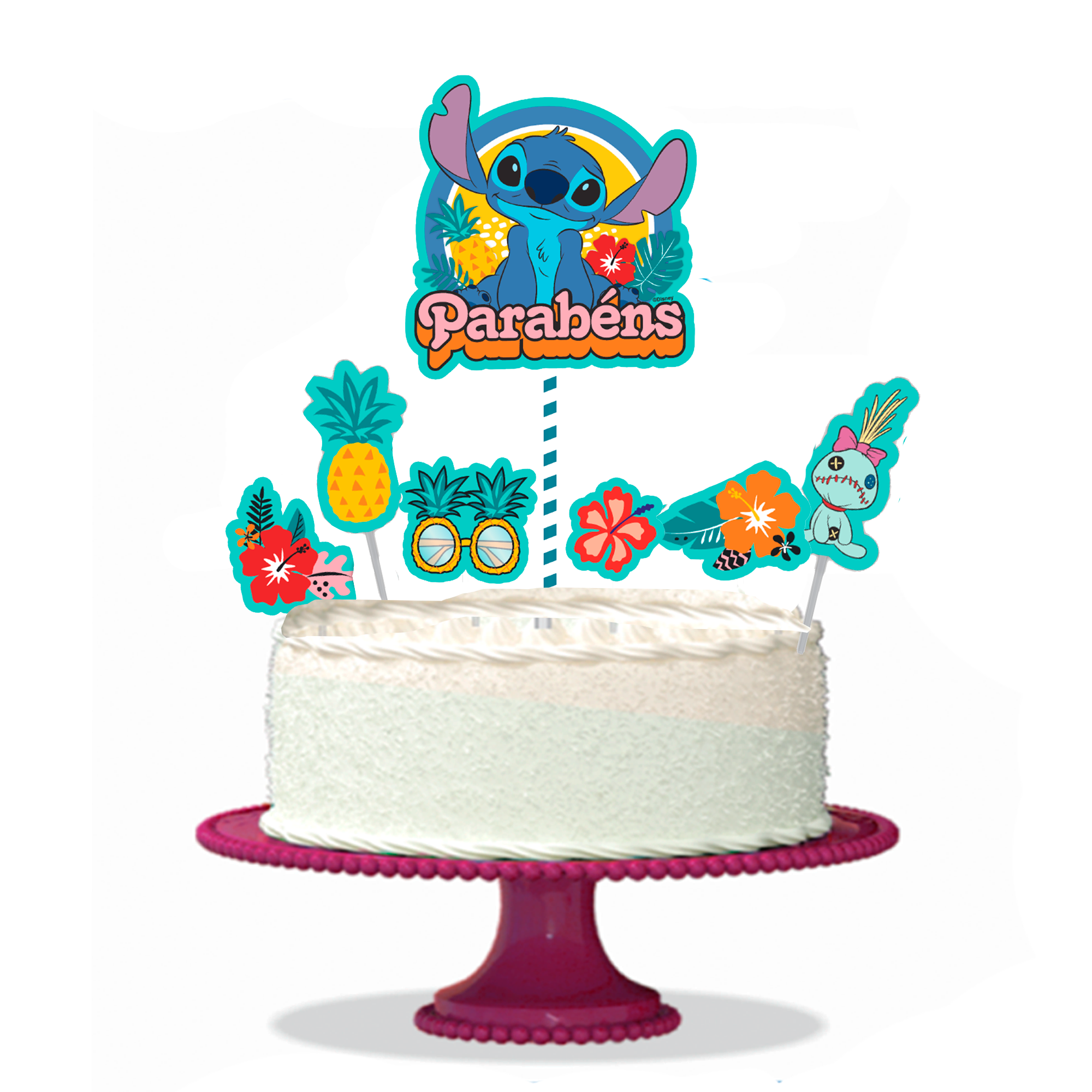 ideias bolo stitch