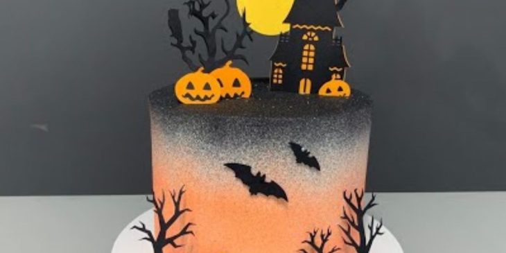 como fazer bolo de halloween para iniciantes