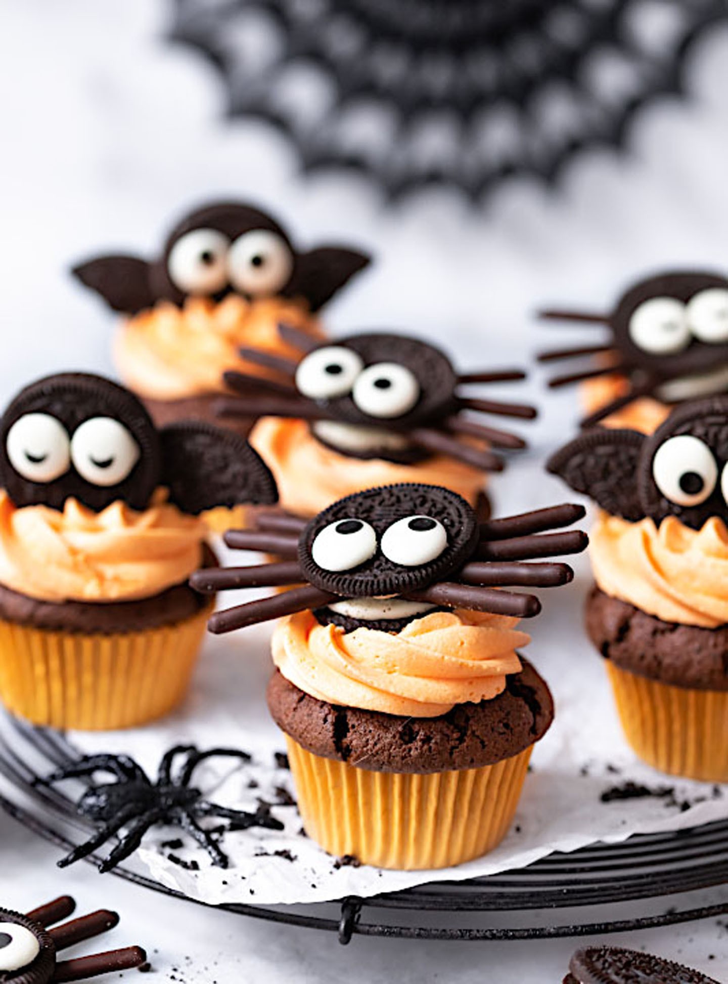 decoração de bolo halloween