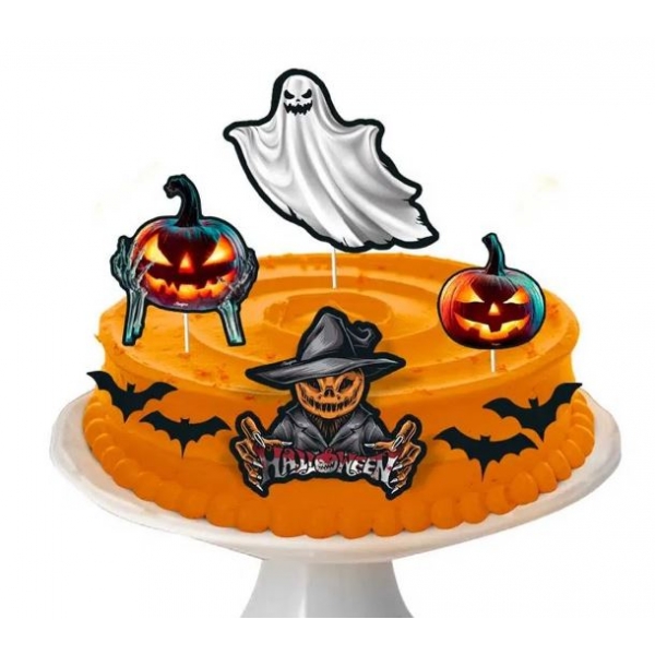 bolo halloween vs bolo dia das bruxas