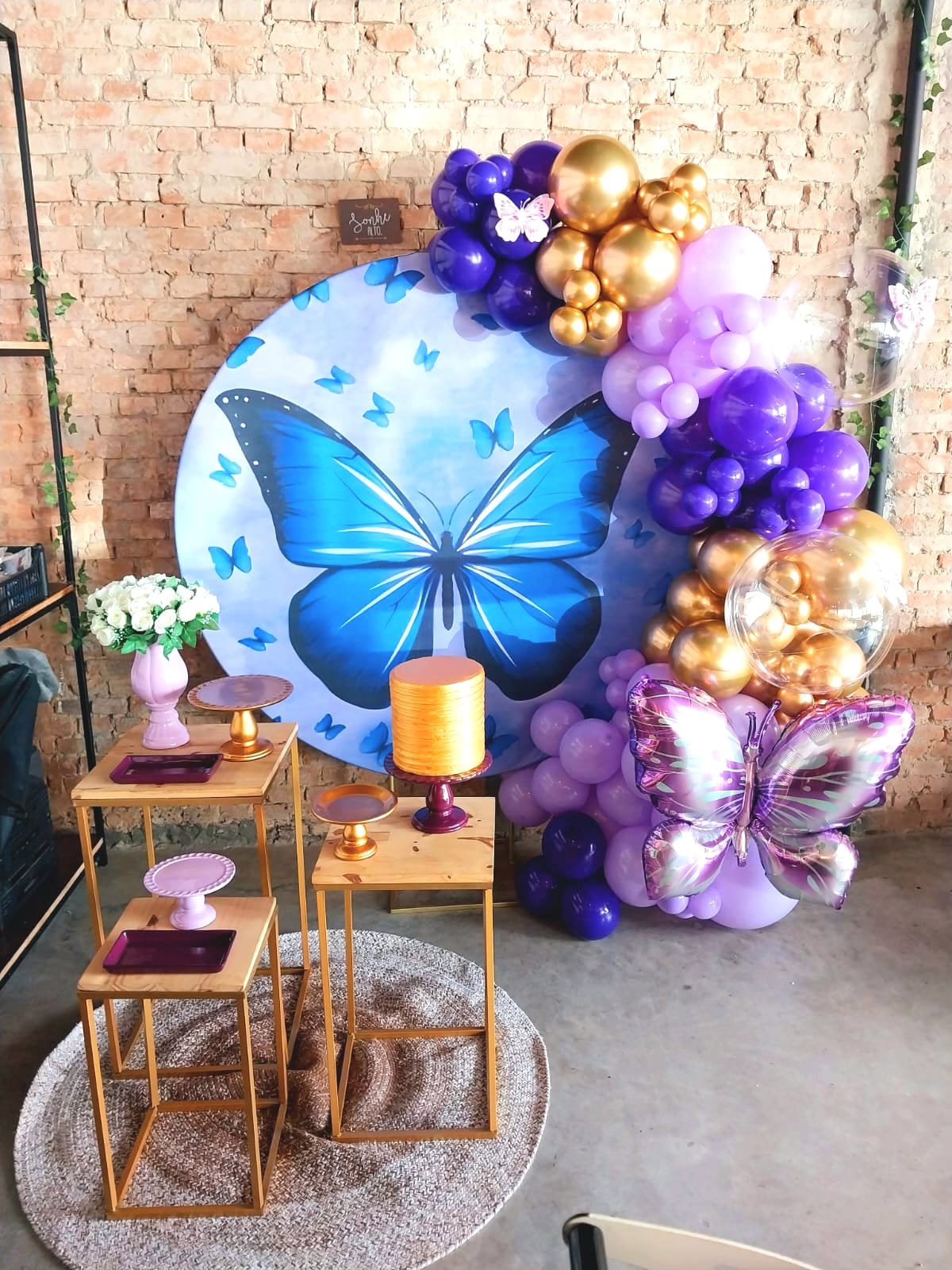 decoração borboleta quarto