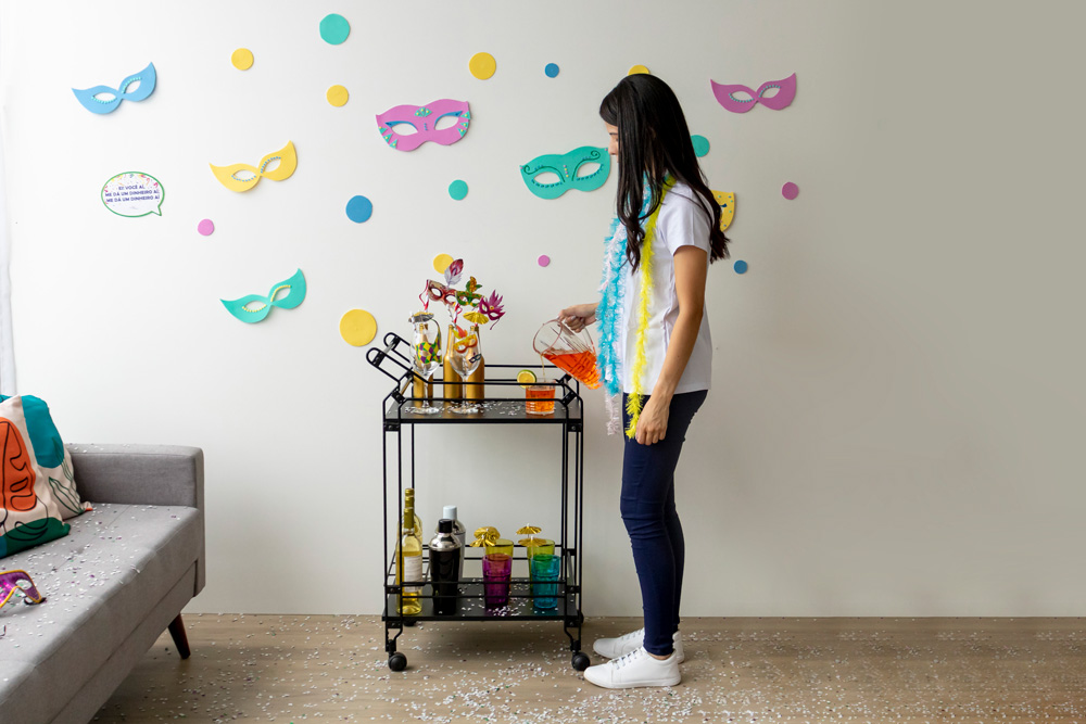 decoração de carnaval escola