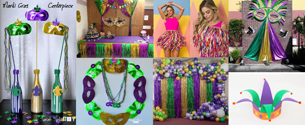 ideias de decoração de carnaval para escolas com materiais reciclados