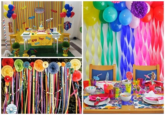 ideias de decoração de carnaval simples para escritório