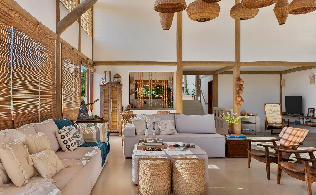 decoração casa de praia moderna
