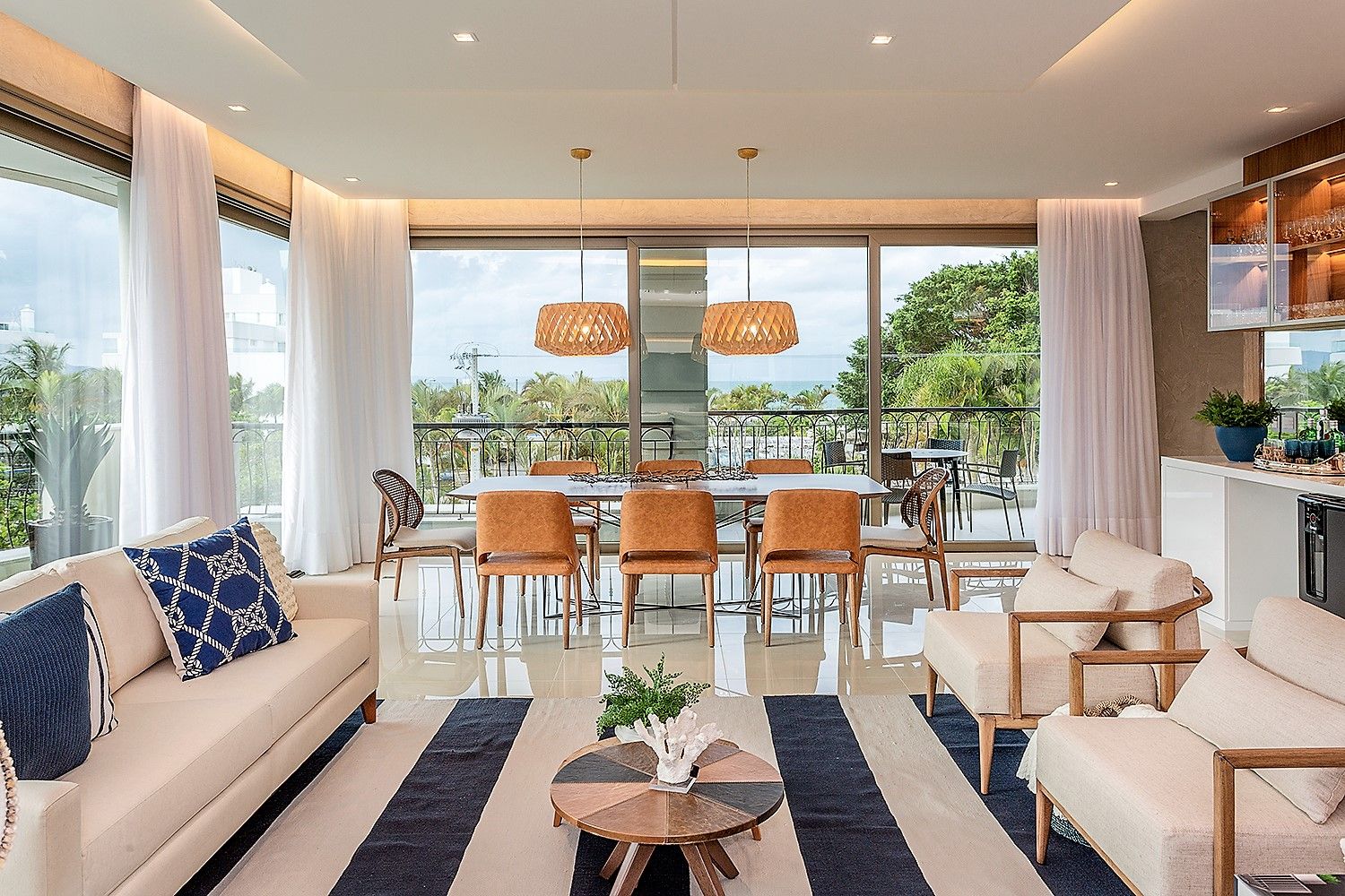 tendências decoração casa de praia 2026
