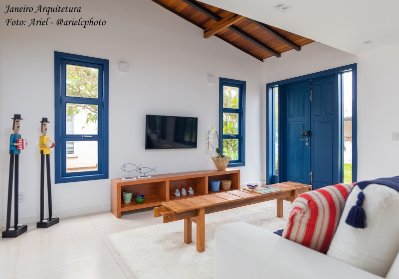 decoração casa de praia barata