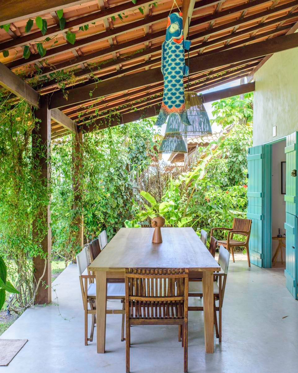 casa de praia rústica decoração