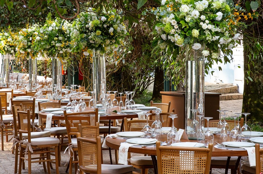 decoração de casamento com flores