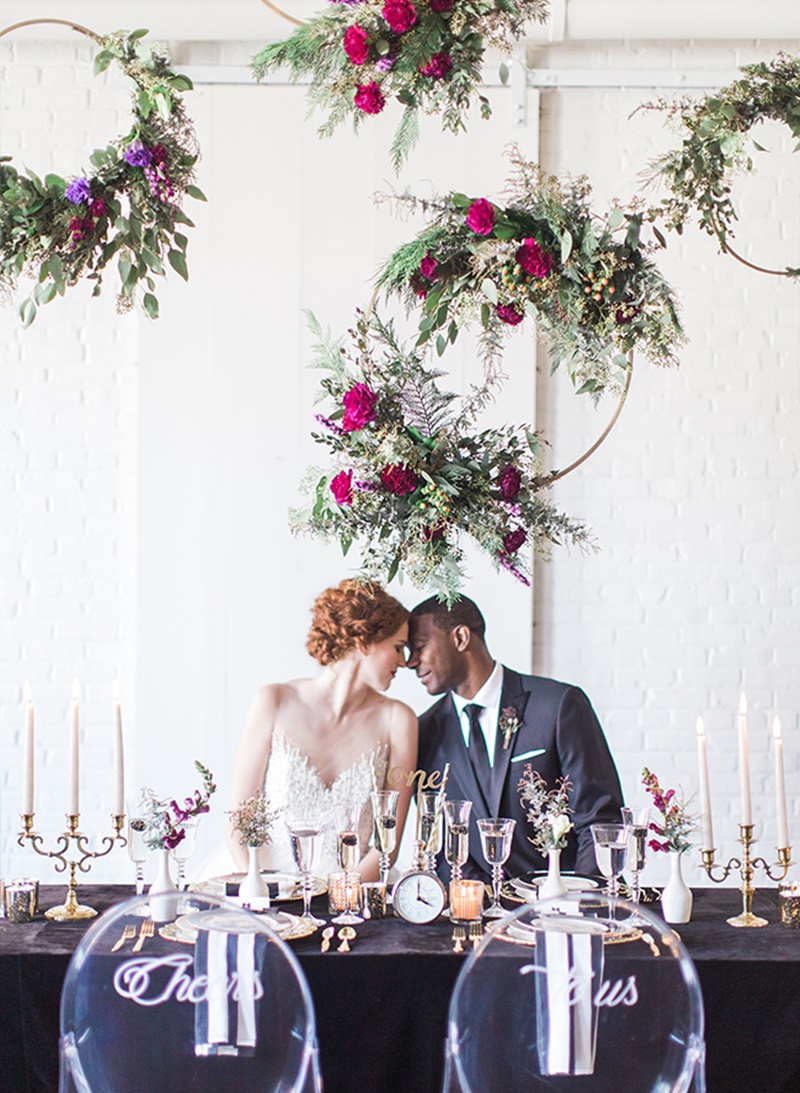 ideias de decoração de casamento com flores artificiais