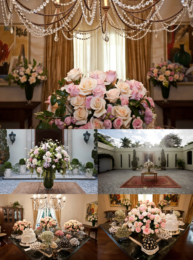 ideias de decoração de casamento com flores artificiais