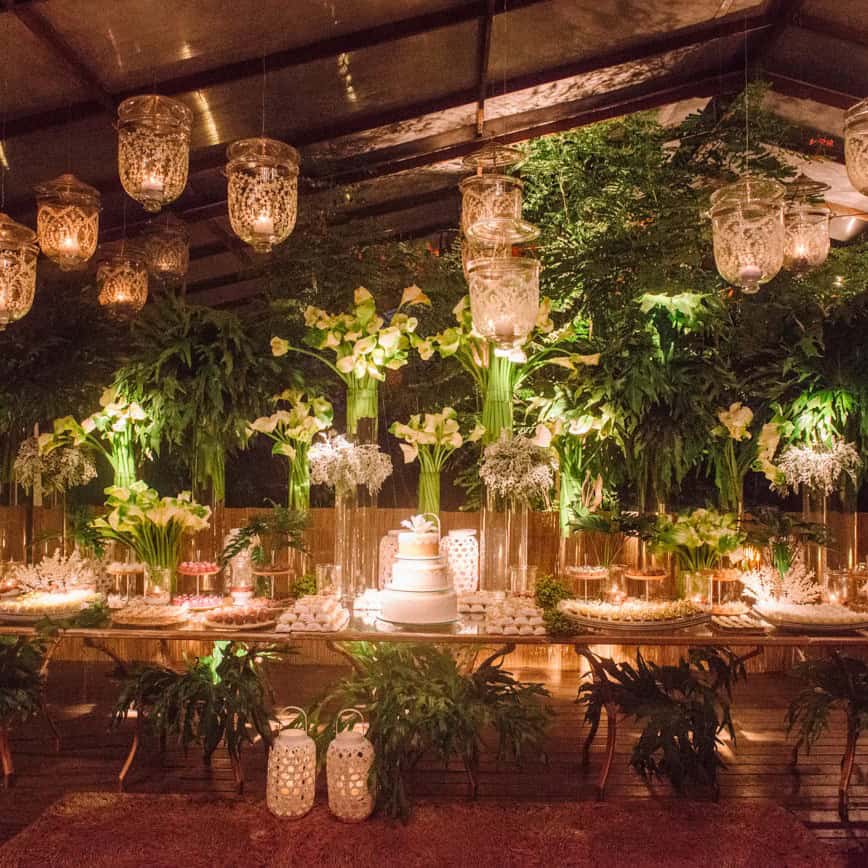 ideias decoração casamento luxo 2026
