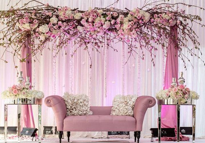 ideias de decoração de casamento na cor rosê para 2024