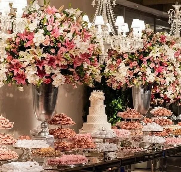 quanto custa a decoração de um casamento na cor rosê