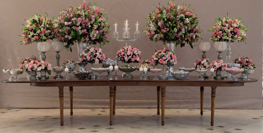 ideias de decoração de casamento na cor rosê para 2024