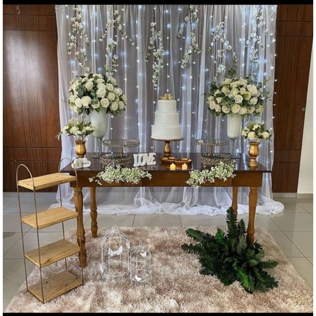 decoração casamento campo rústico