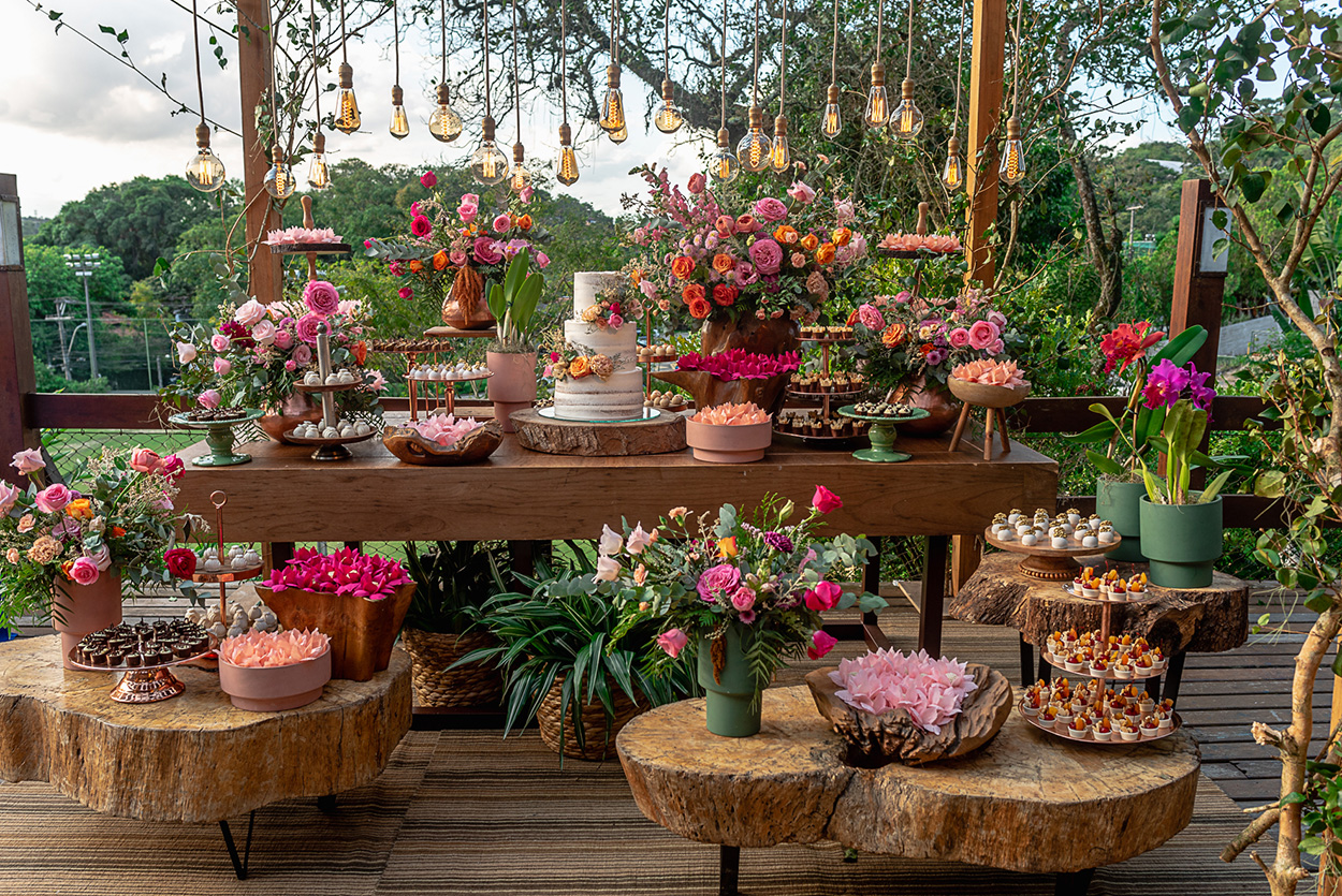 decoração casamento campo rústico