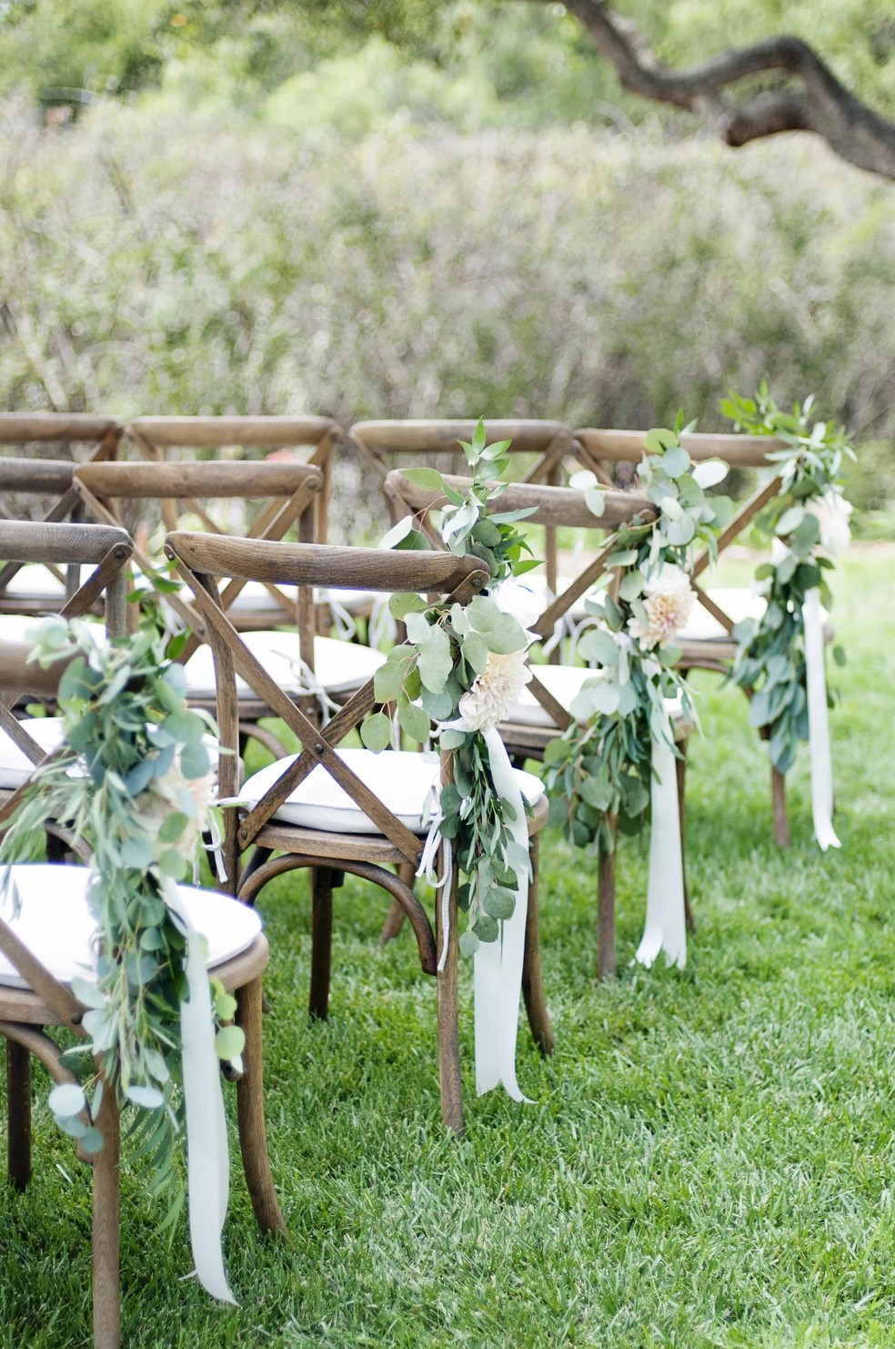decoração de casamento verde água