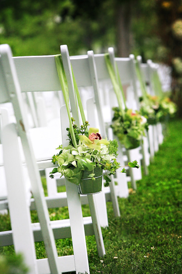 casamento rústico verde e branco