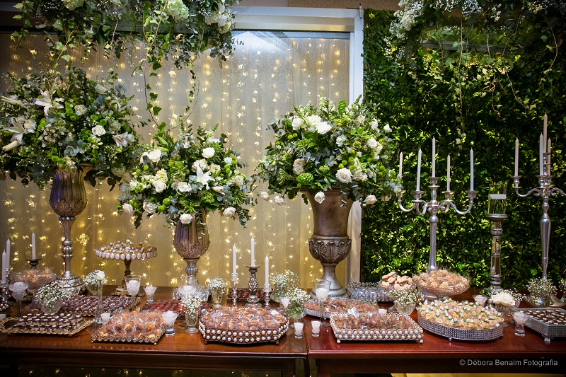 decoração de casamento simples e elegante
