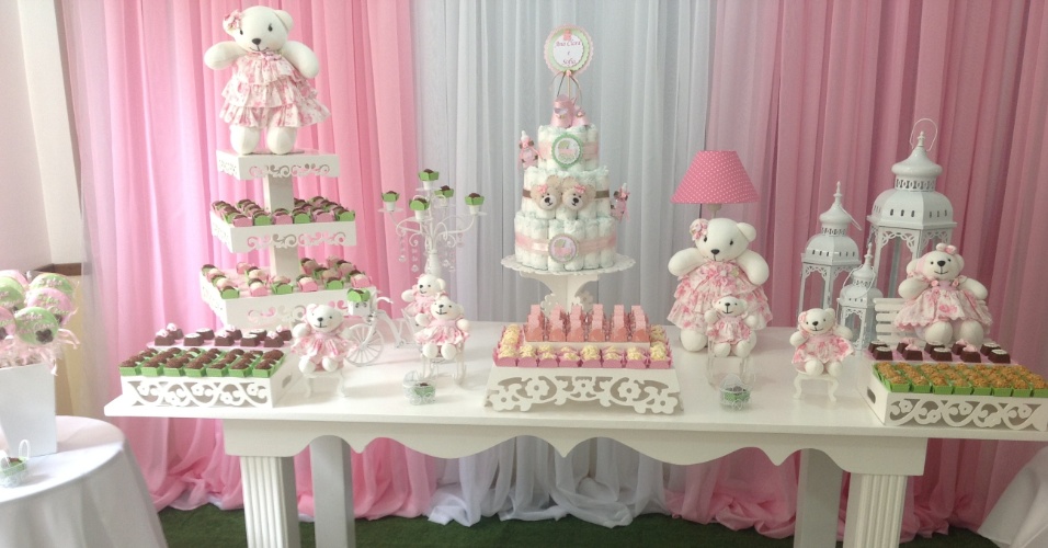 temas criativos para chá de fralda feminino