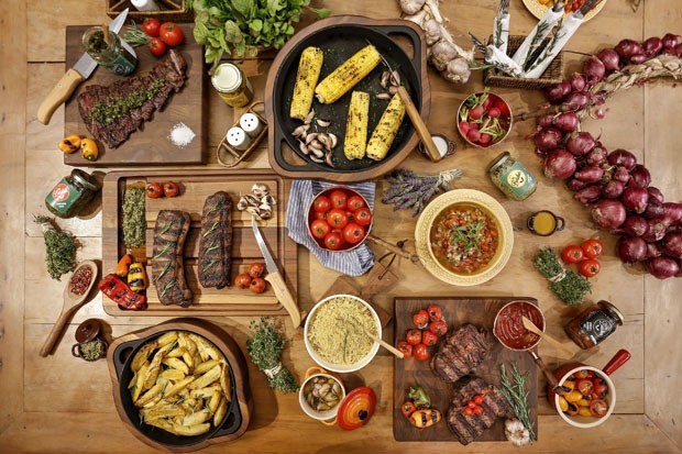 decoração de churrasco