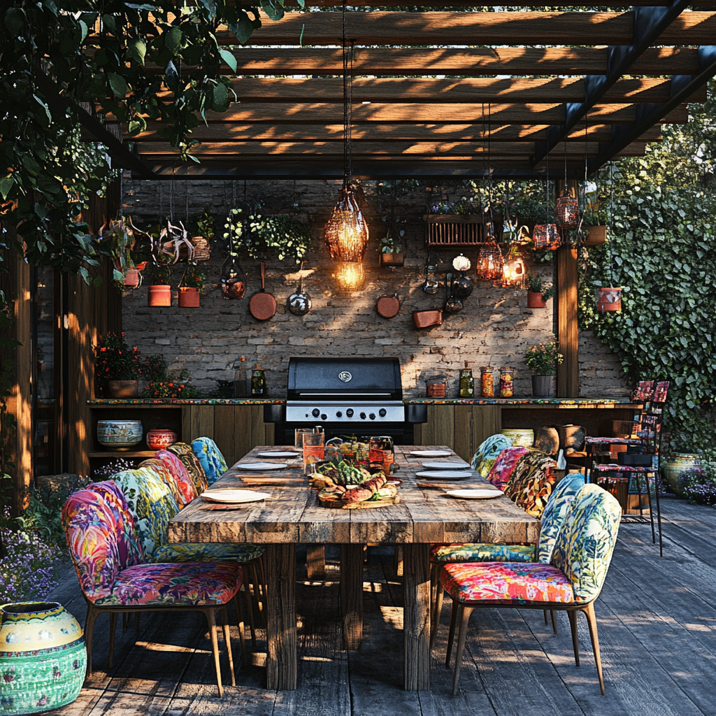 decoração de churrasco