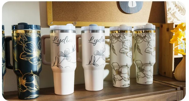 erros comuns ao personalizar copo stanley