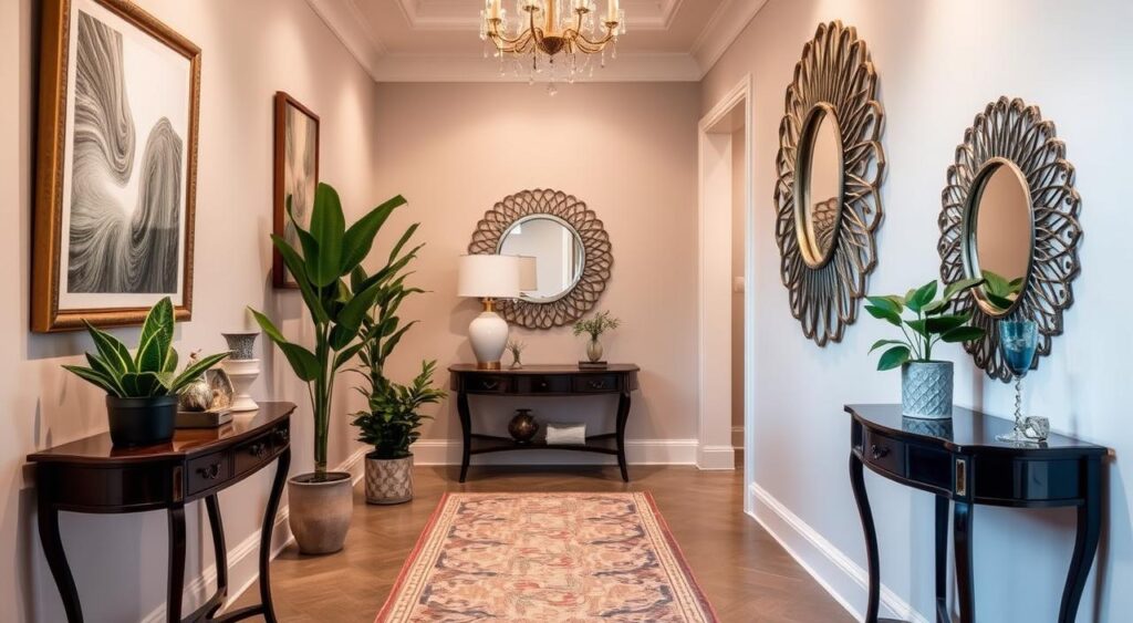 aparador suspenso ou com pés para corredor