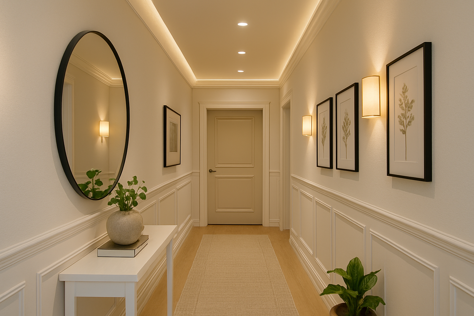 erros comuns decorar corredor estreito