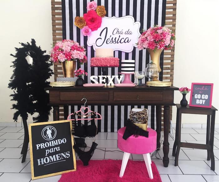 decoração de festa de despedida simples