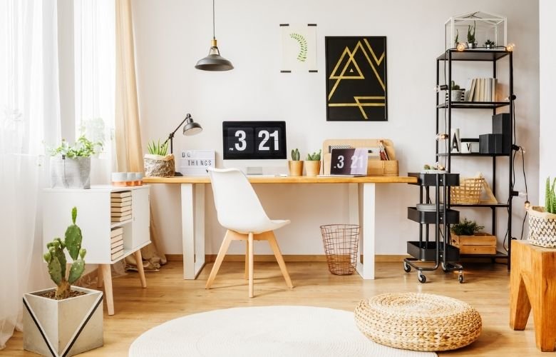 decoração home office