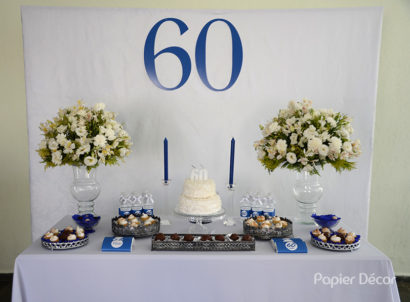 cores para festa 60 anos