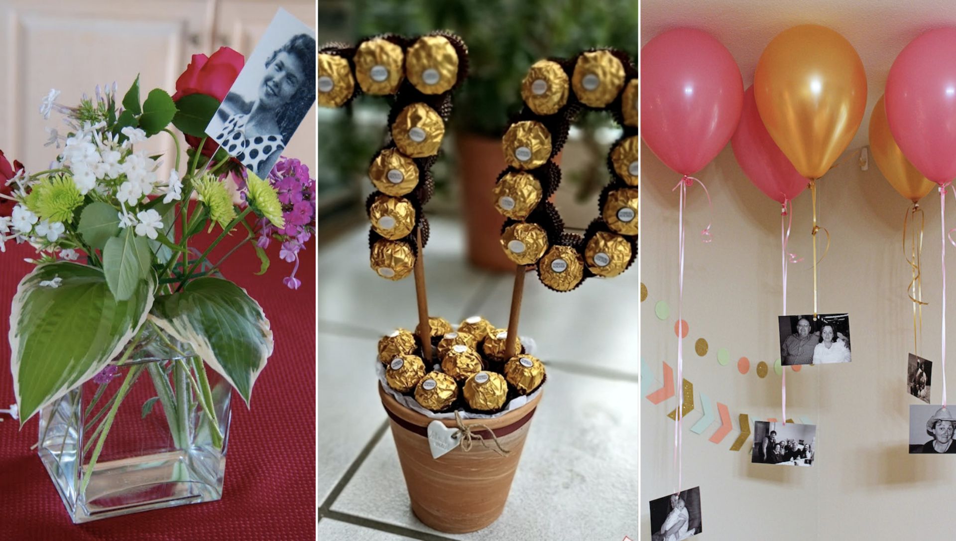 ideias criativas decoração festa 70 anos