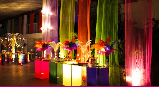 decoração festa a fantasia tema livre vs tema específico