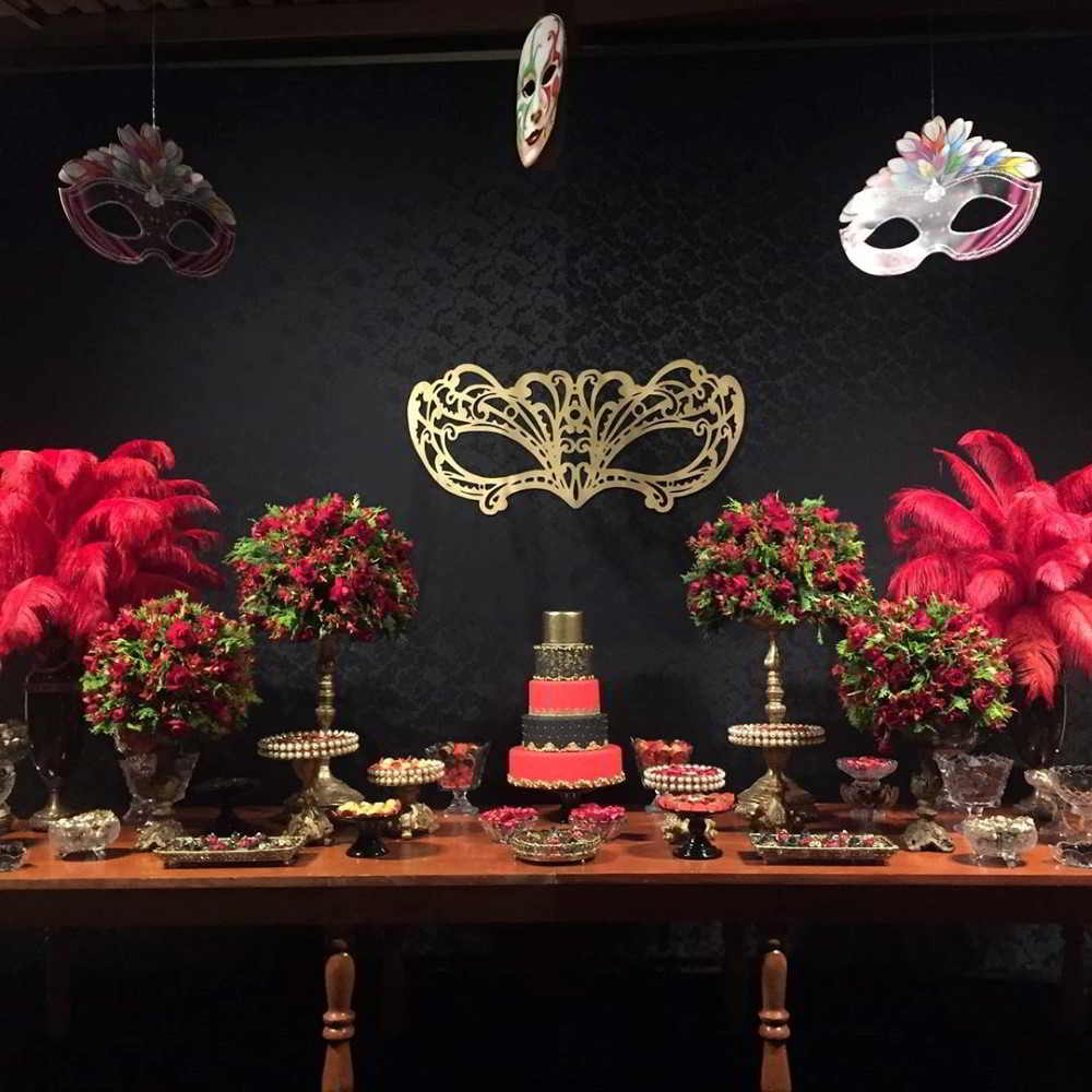 como fazer decoração festa a fantasia tema livre com pouco dinheiro