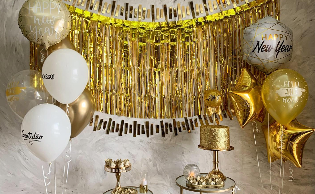 erros comuns decoração festa amarelo branco dourado