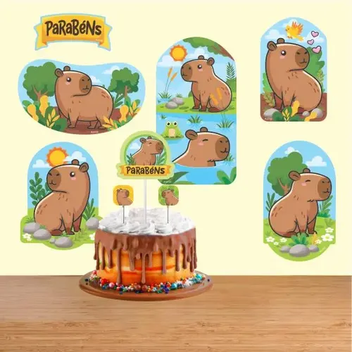 como fazer lembrancinhas de capivara