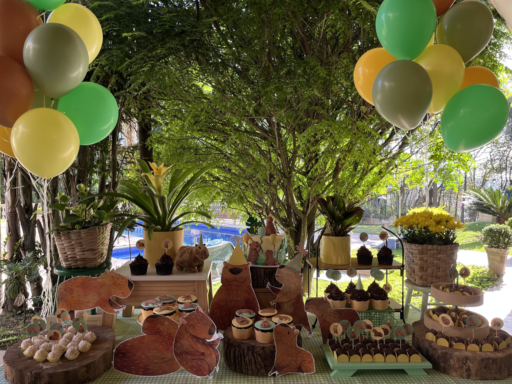 erros comuns ao decorar festa de capivara