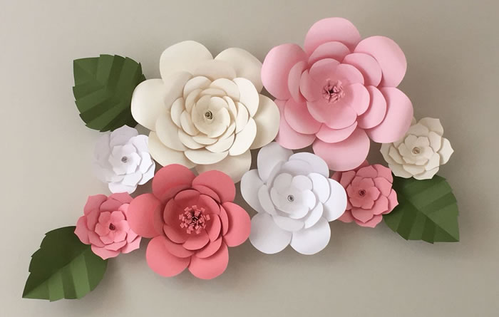 quanto custa fazer um painel de flores de papel para festa