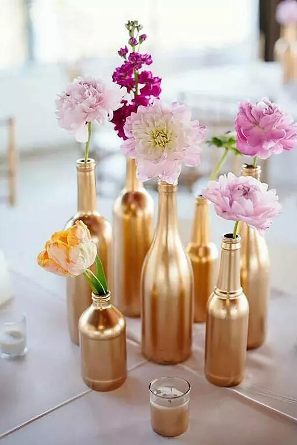 decoração de festa de casamento simples
